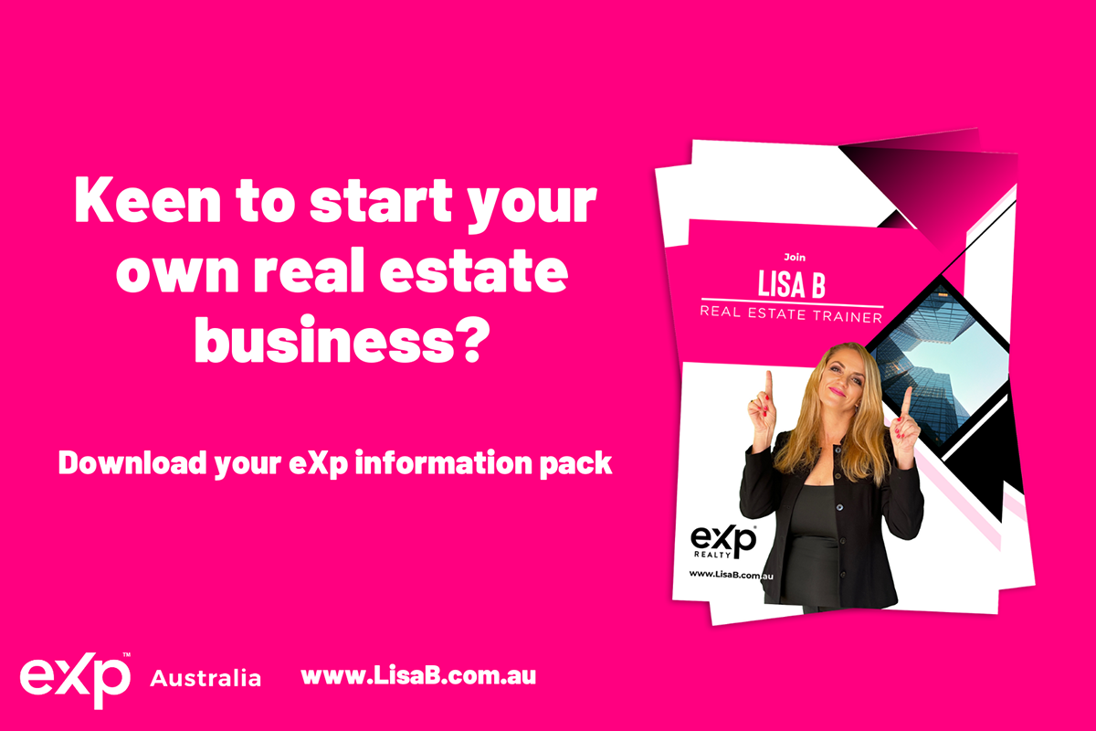 eXp Realty Queensland information pack for real estate agents
